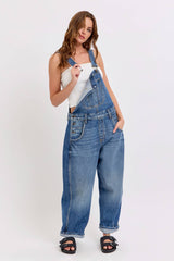 Mid-Waisted Barrel Overall