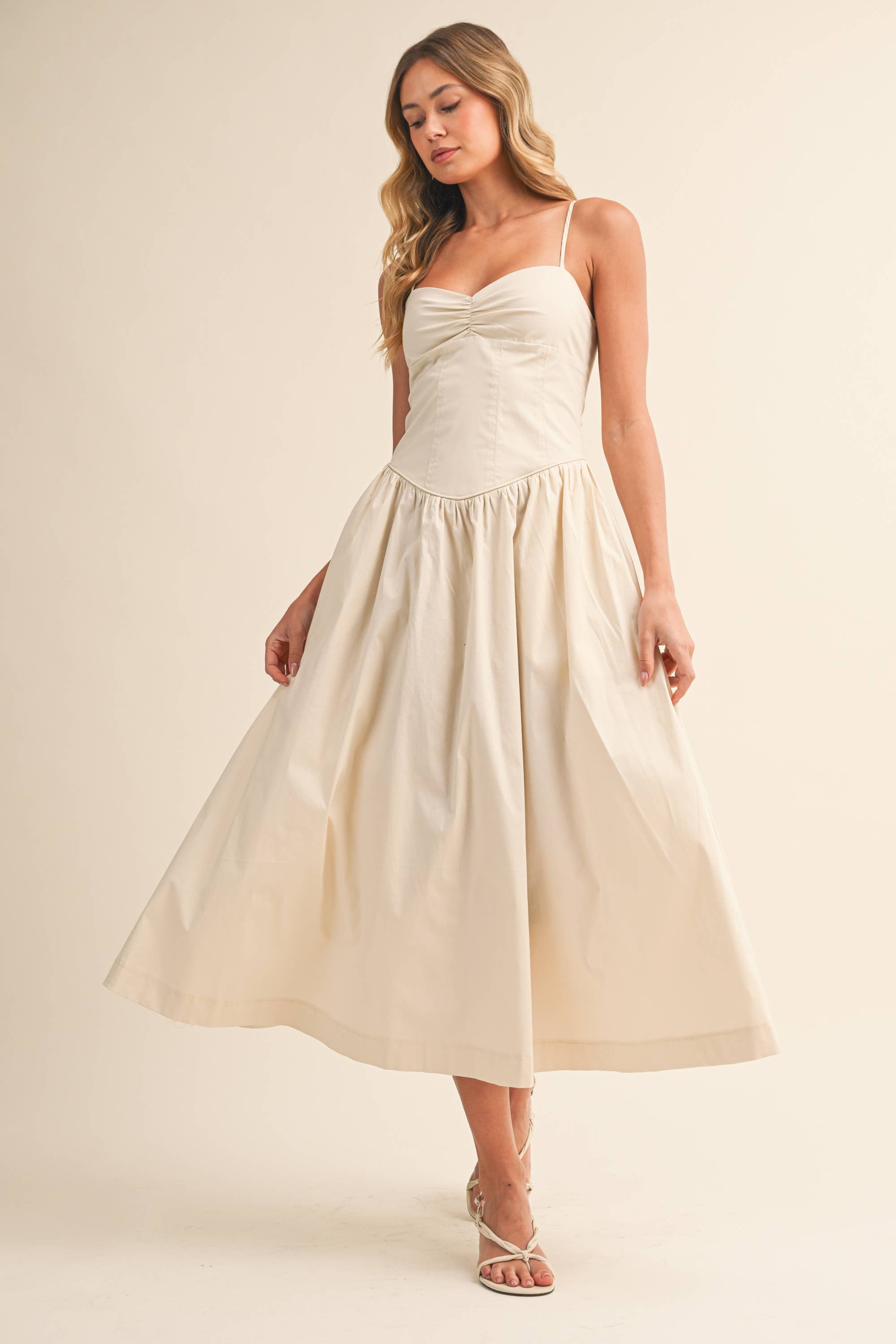 Sweetheart Midi Dress
