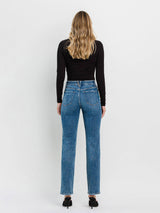 High Rise Straight Jeans- Illuminate