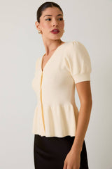 Brinley Peplum Top