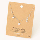 Texas Star Boots Station Necklace