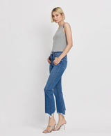 High Rise Kick Flare Jeans in Generosity