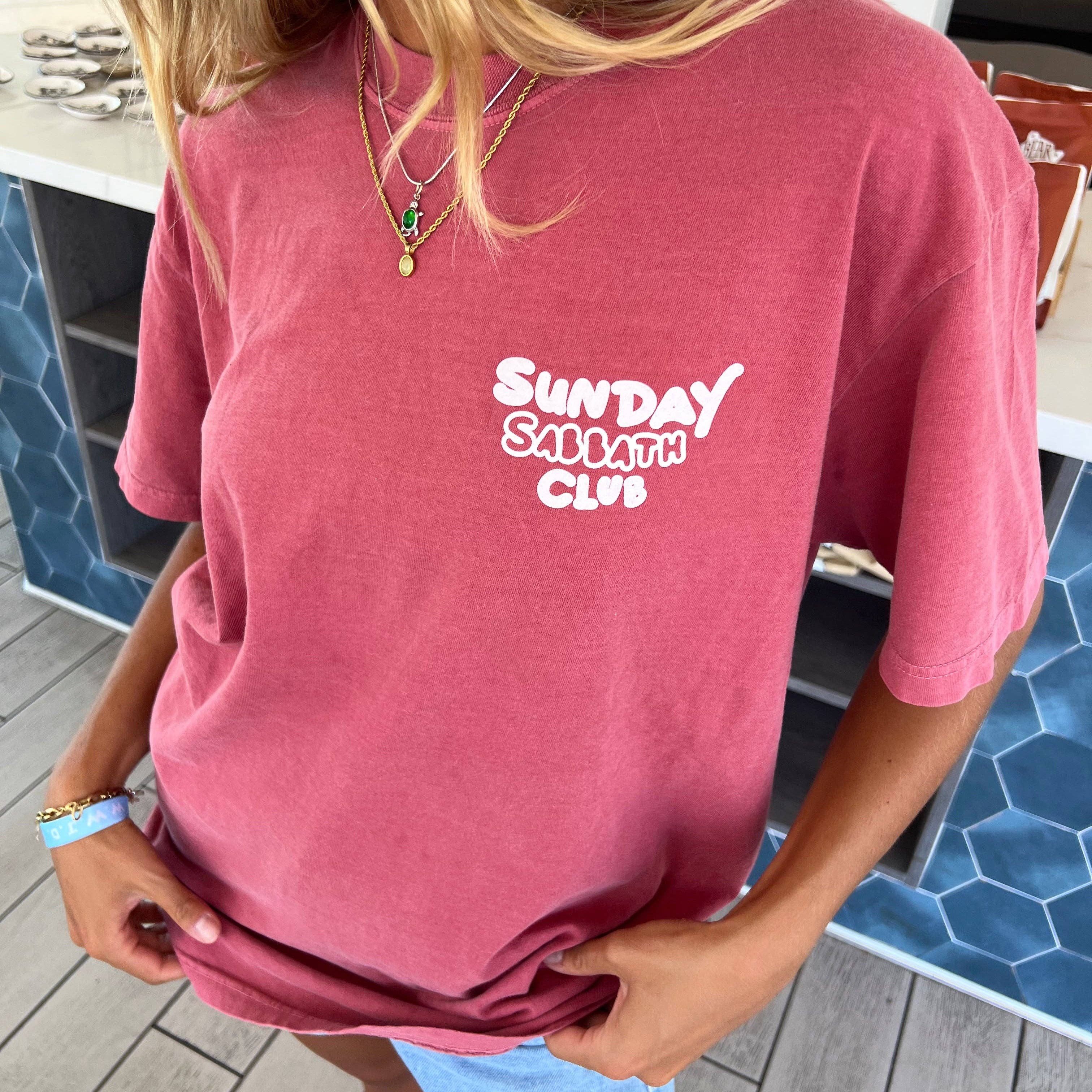 "Sunday Sabbath Club" Tee