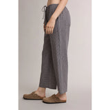 Plaid Woven Drawstring Pants