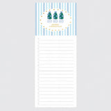 Magnetic Notepad Merry Christmas