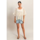 Floral Lace Cover-Up