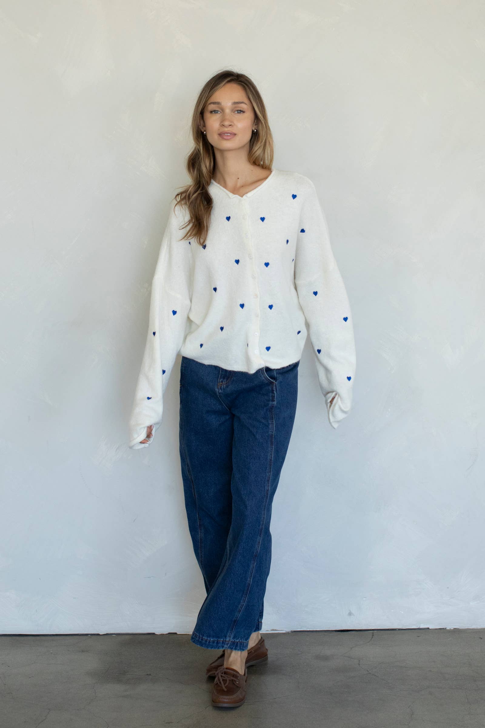 Piper Cardigan - Hearts