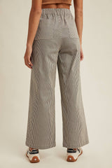 Striped Wide Leg Pant