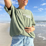 Made For More Tee - Moss Green