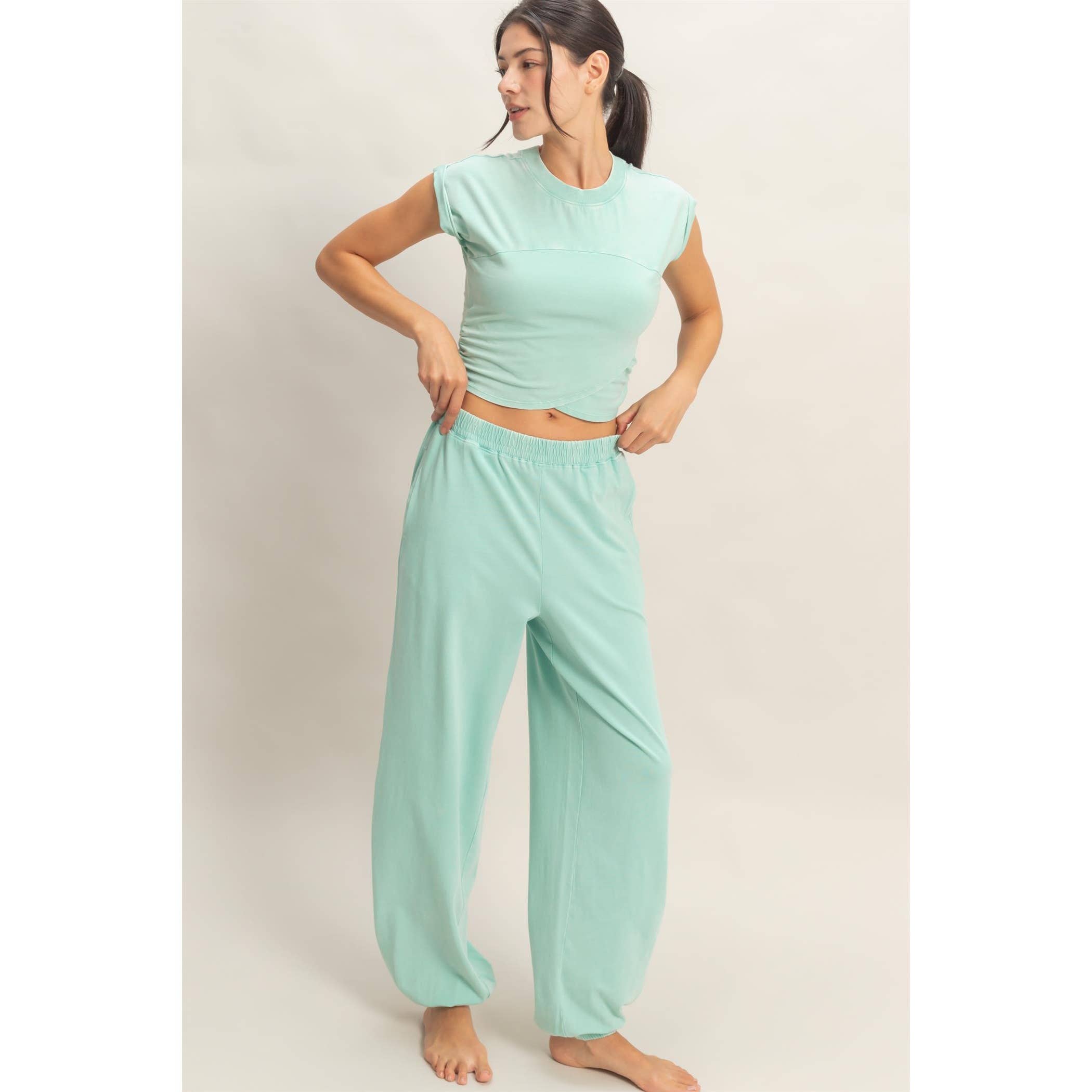 Free Flow Wrap Top (Set)