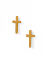 Screwback Stud Earrings - Catherine Cross