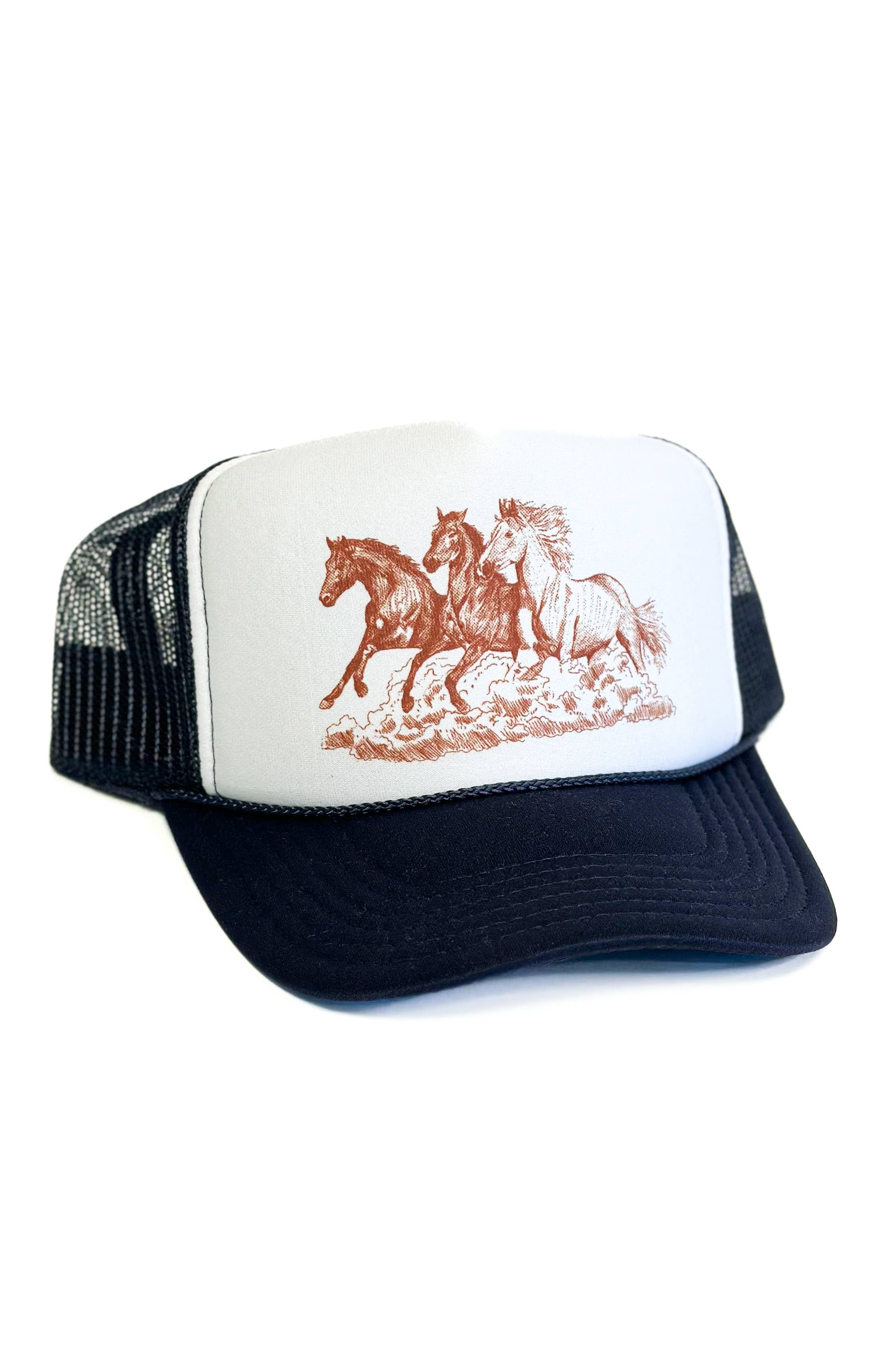 Wild Horses Trucker Hat