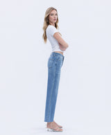 High Rise Slim Wide- Supported