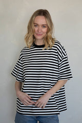 Cassandra Striped Tee