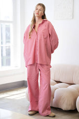 Red Ruby Striped Shirt