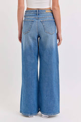 High Rise Wide Leg Jean