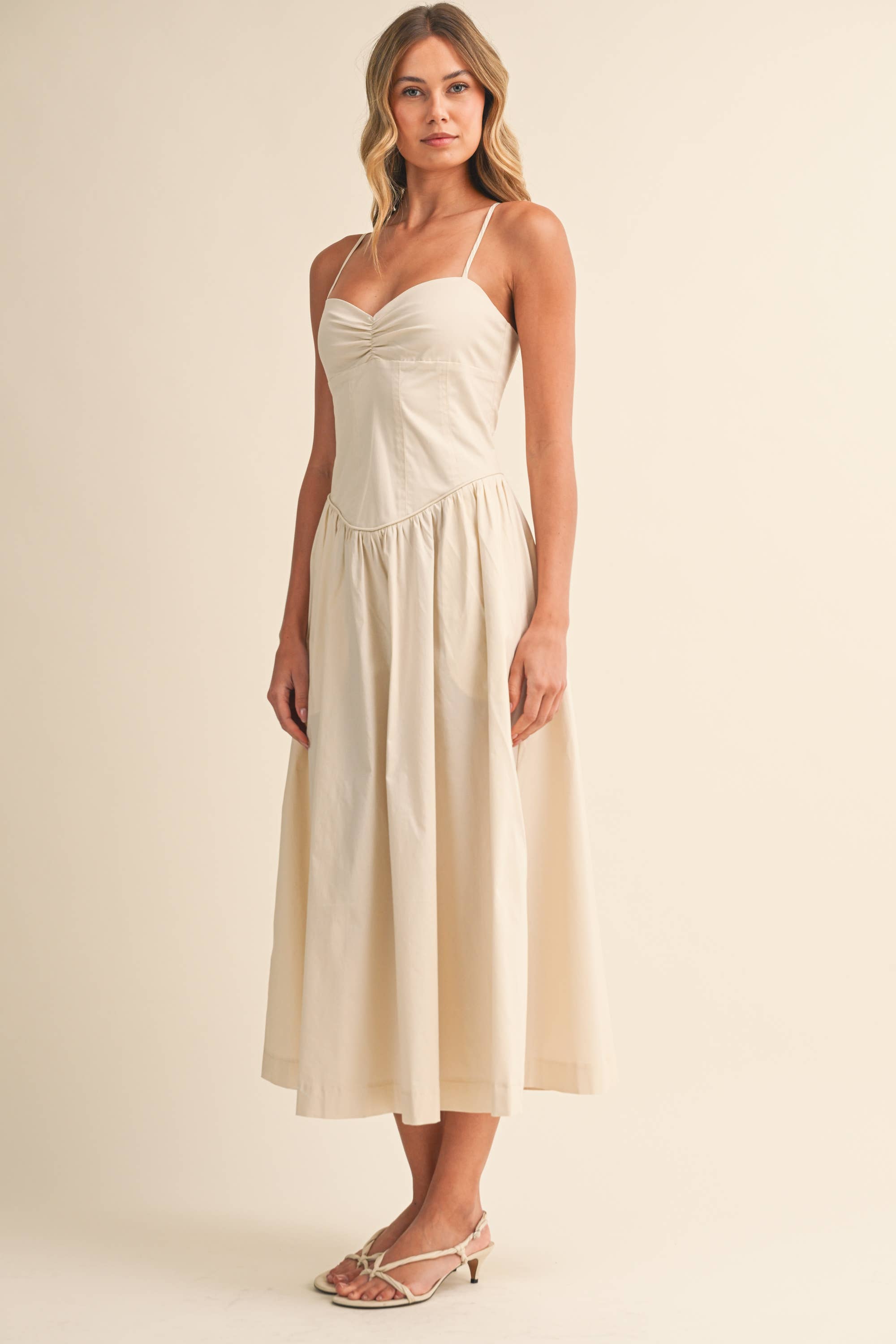 Sweetheart Midi Dress
