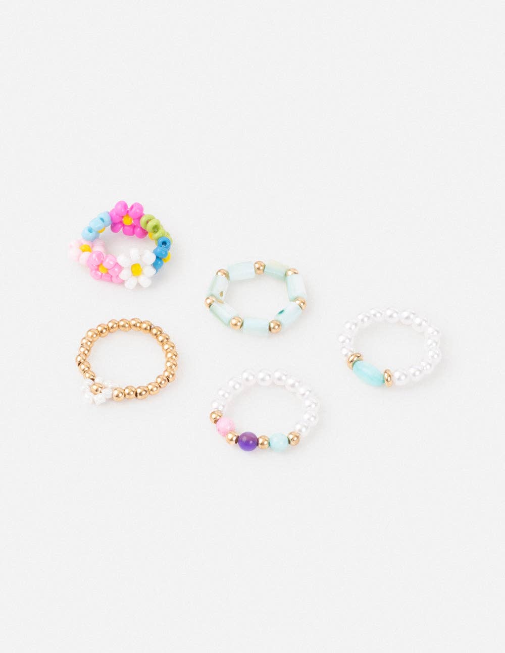 Pastel Beaded Ring