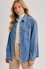 Denim Button Down Shirt