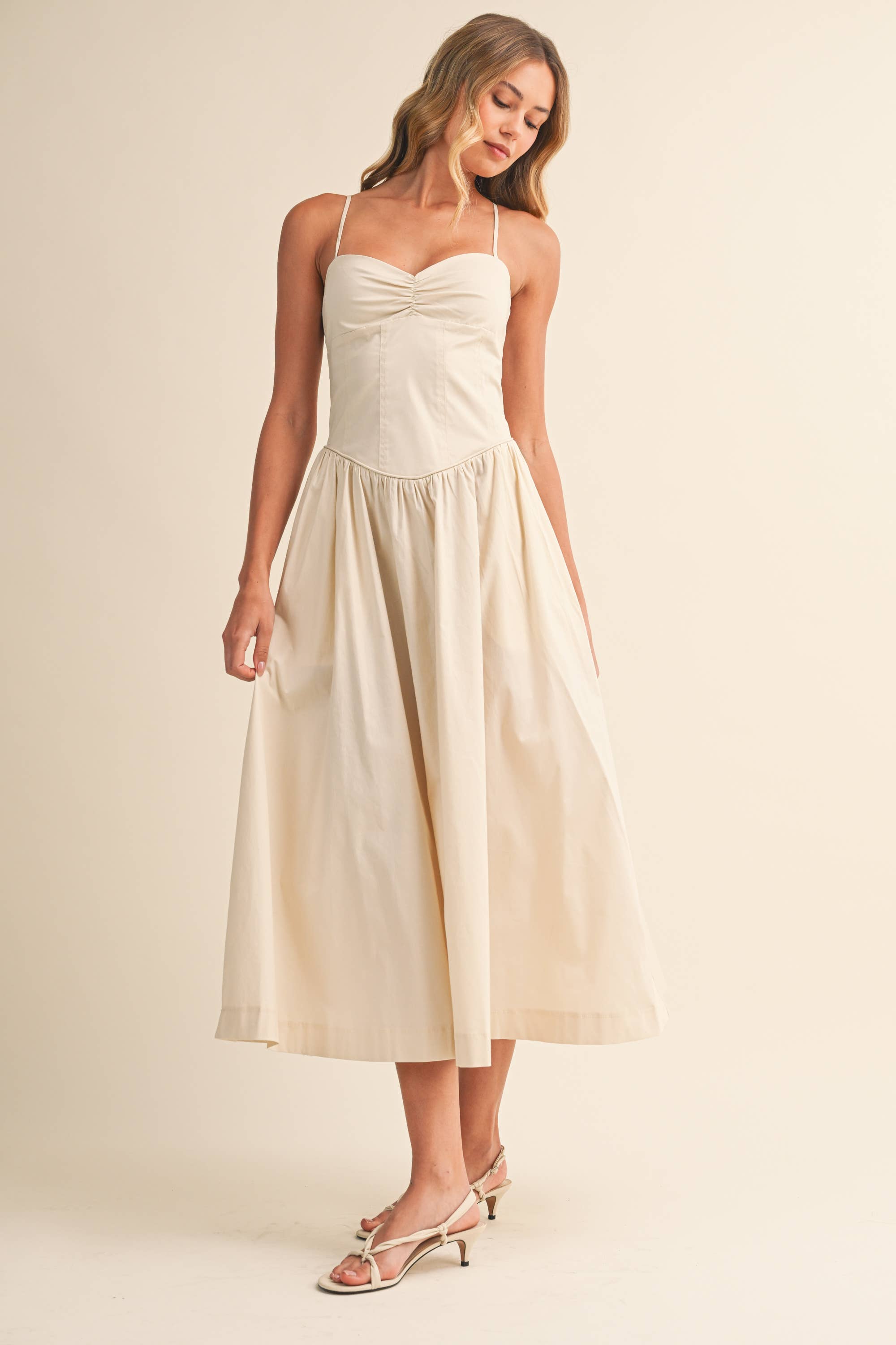 Sweetheart Midi Dress