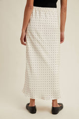 Estelle Polka Dot Midi Skirt