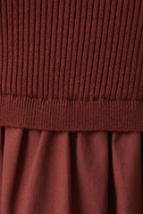 Knit Tiered Midi Dress