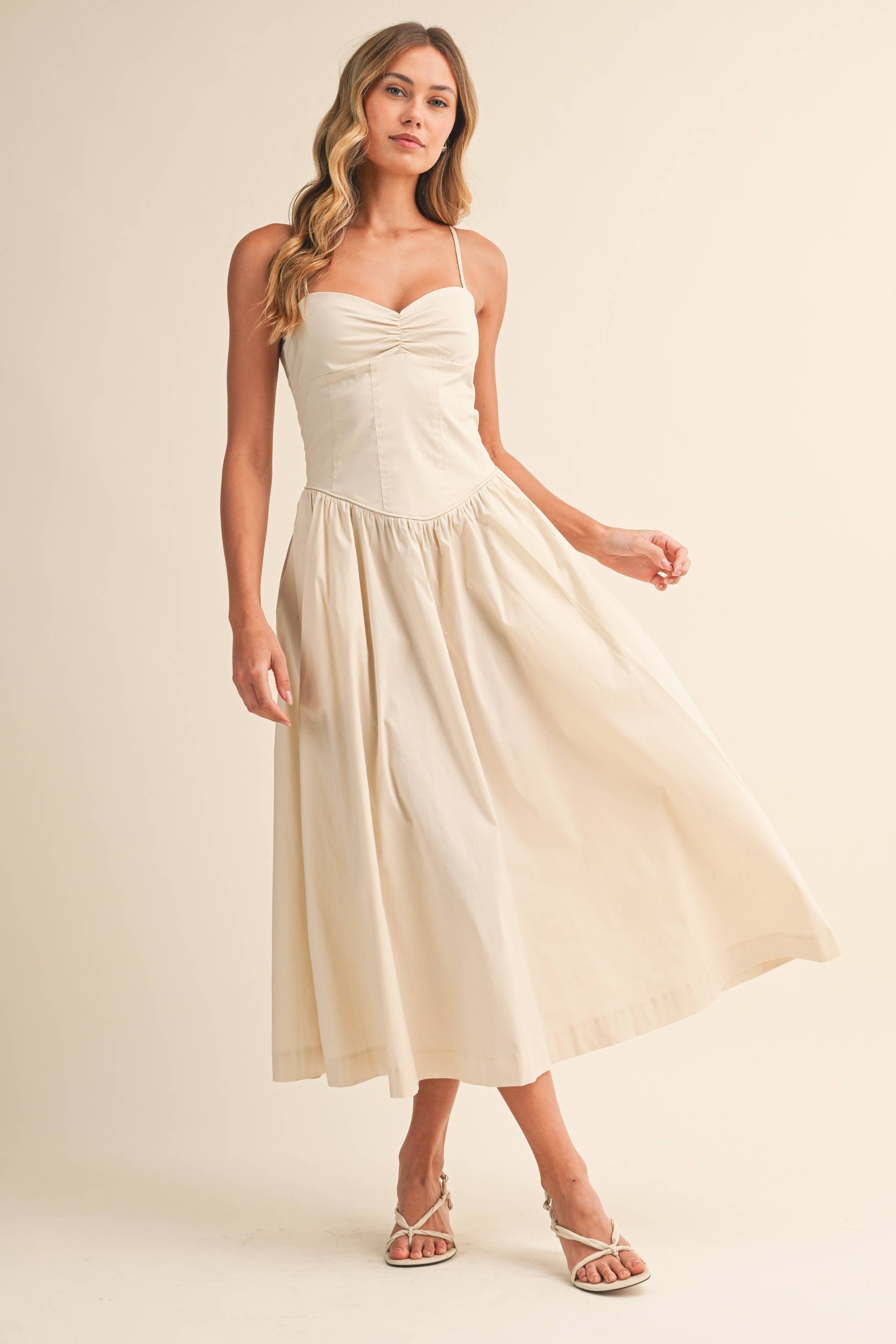 Sweetheart Midi Dress
