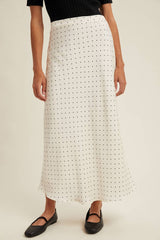 Estelle Polka Dot Midi Skirt