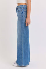 High Rise Wide Leg Jean