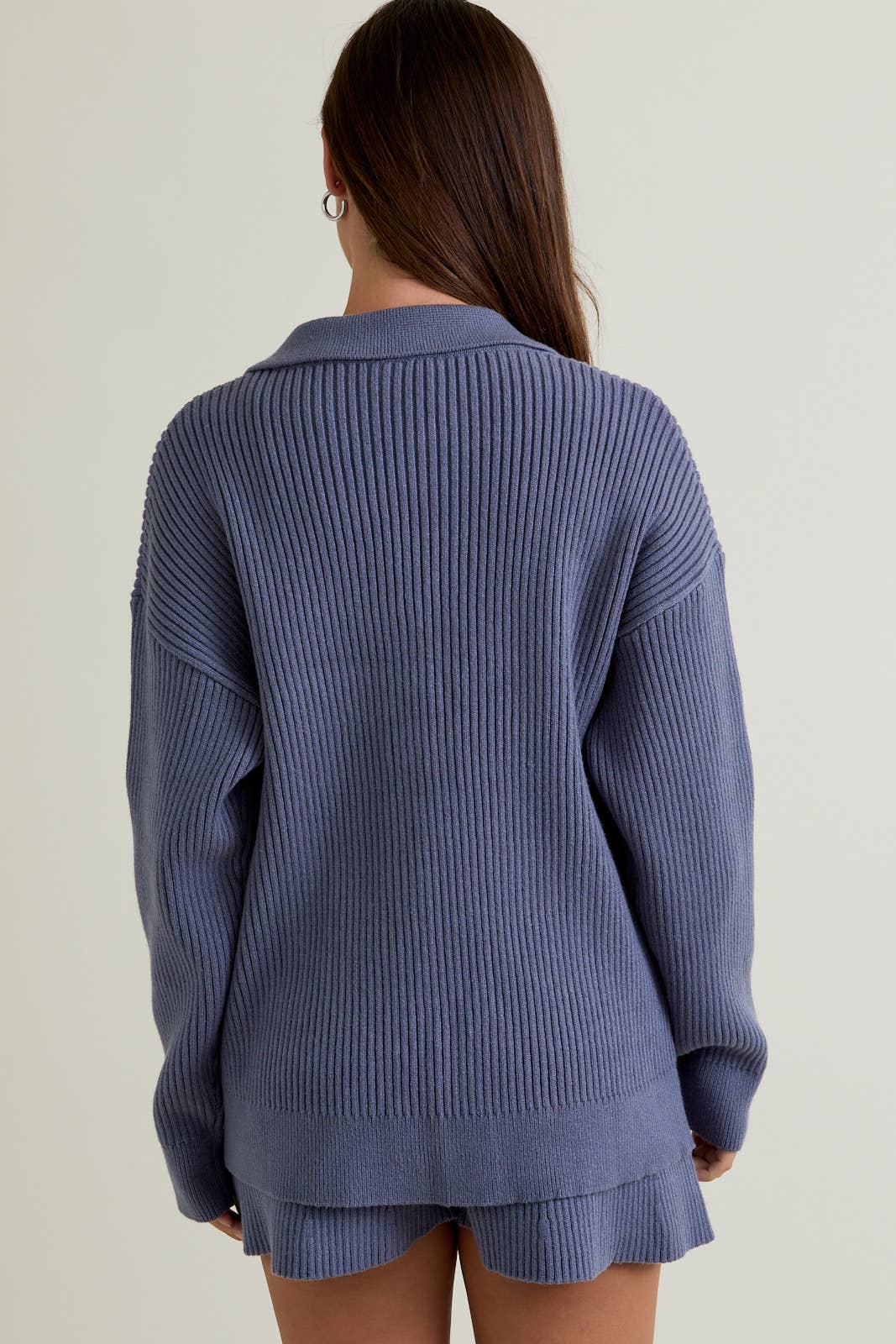Heather Sweater Shorts