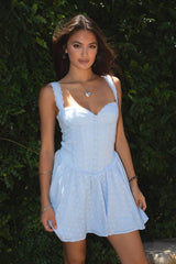 Audrey Eyelet  Mini Dress