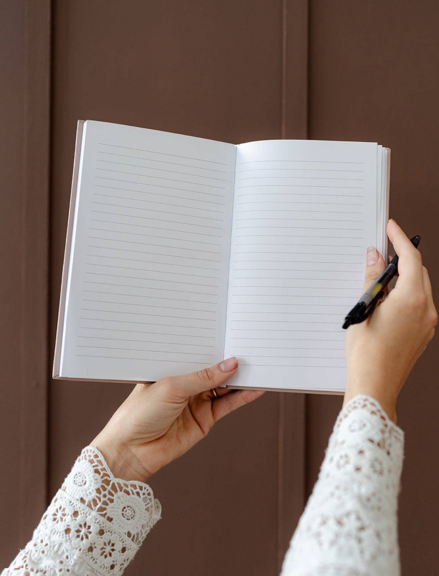 Hardcover Journal: If He dresses The Lilies