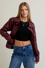 Aliana Cropped Trench Coat