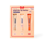 Christmas Holiday Peptide Lip Balms Gift Set Trio