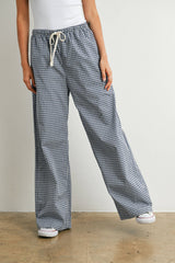 Loose-Fit Adjustable Tie-Front Pants
