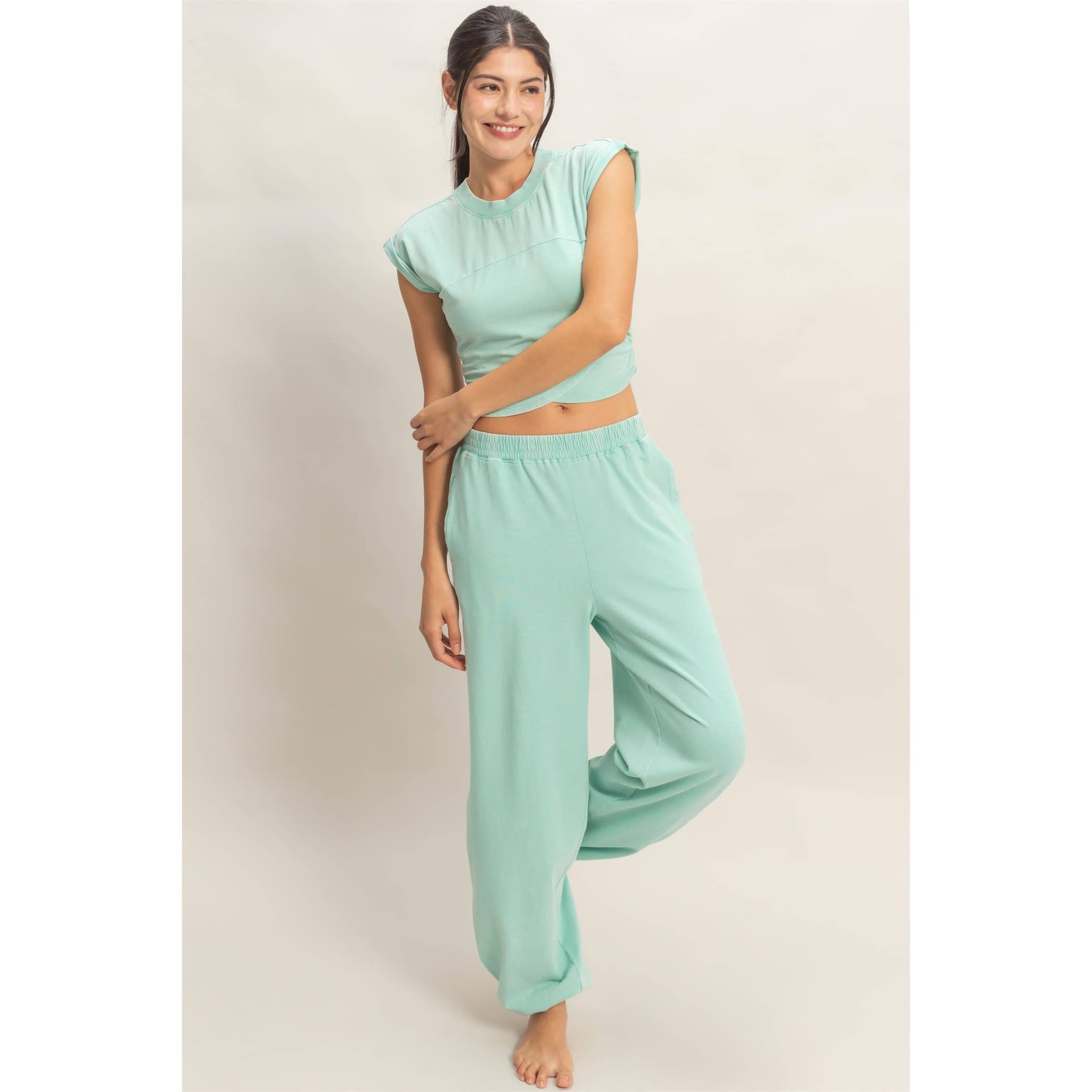 Free Flow Wrap Top (Set)